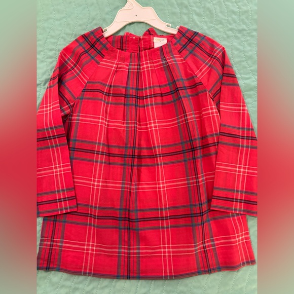 Crewcuts size 6-7 cotton plaid blouse NWT - Picture 8 of 10
